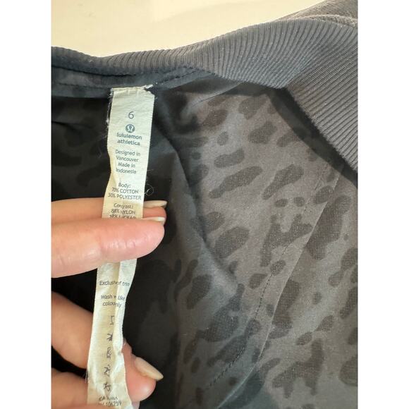 Lululemon Women's Departure Vest 6 Black Full Zip Sleeveless Casual Jacket - Picture 7 of 8